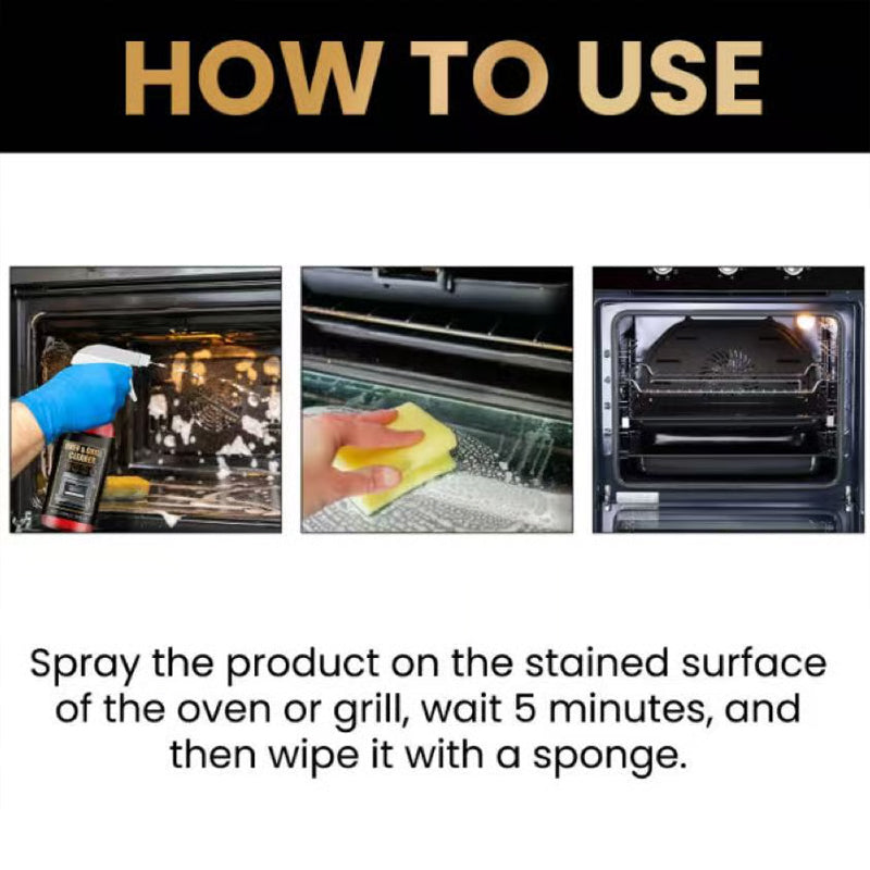 ✨ Oven & Grill Cleaner Spray 🔥