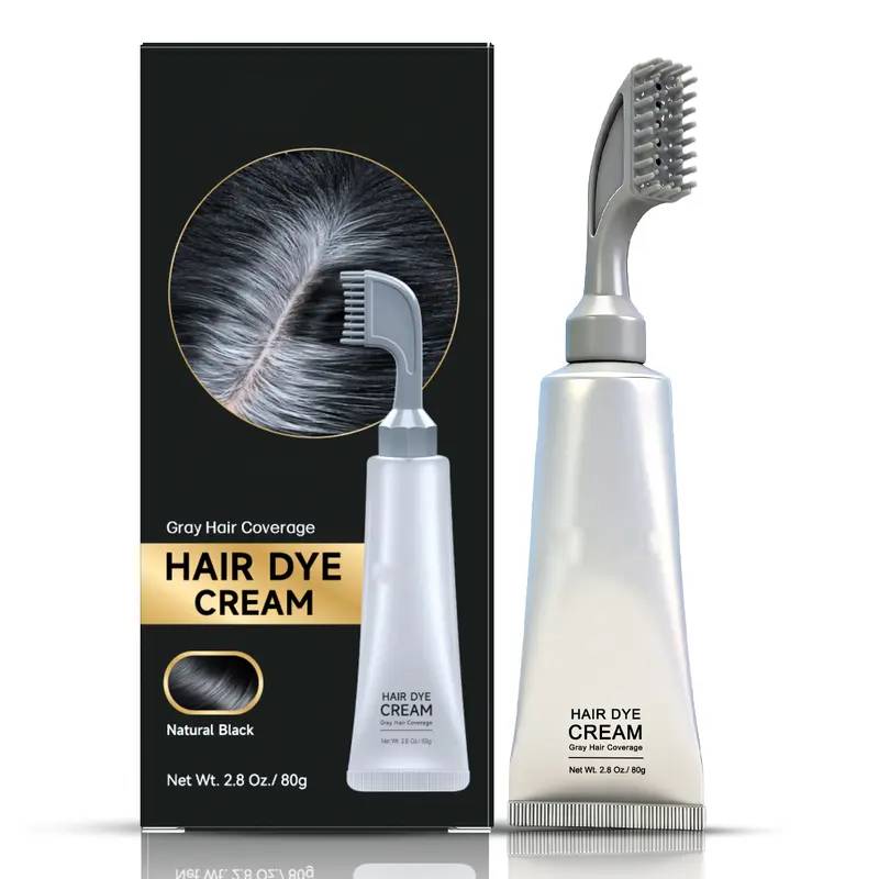 Instant Gray Coverage Hair Dye Comb for Men &Women