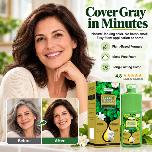 🌿💇‍♀️ Long-Lasting Plant-Based Foam Hair Dye – gentle on sensitive scalps, no harsh chemical smell. Fruity scent lasts 96 hours, colour stays vibrant through more washes. Mess-free foam, easy home use! 🎨✅