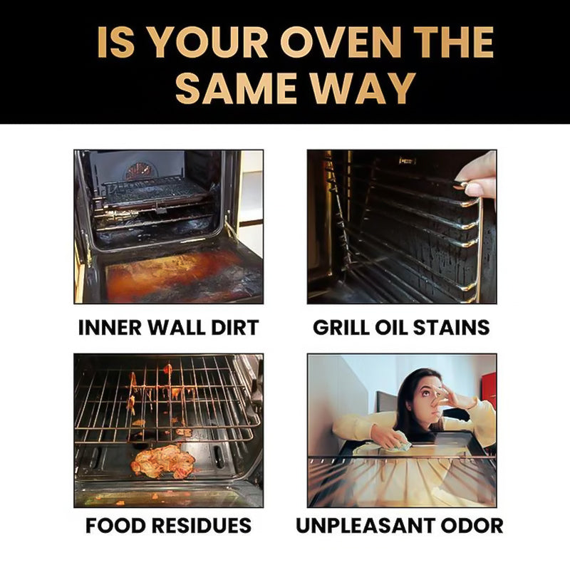 Oven and cooking-surface cleaning context