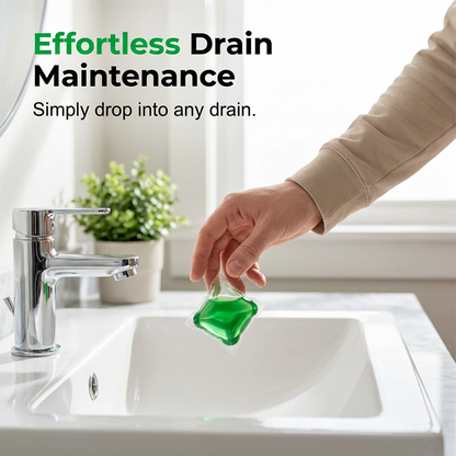 Drain Deodorizer Pods – Bio-Enzyme Odor Eliminator