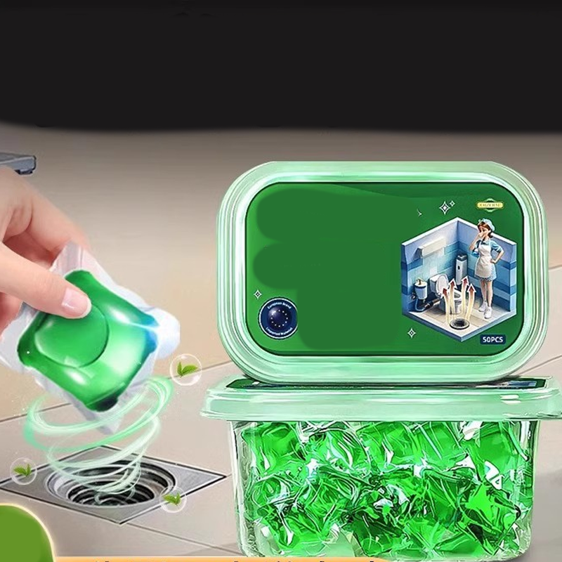 Drain Deodorizer Pods – Bio-Enzyme Odor Eliminator